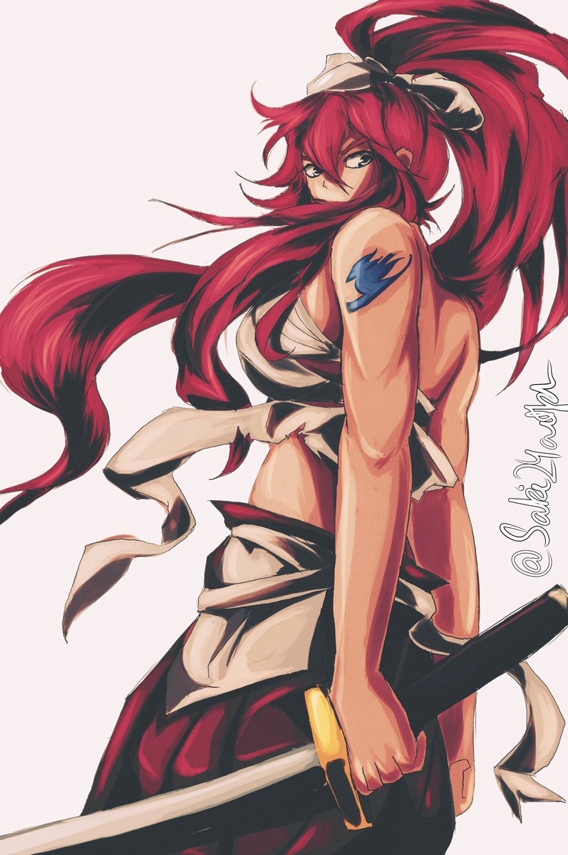 Saki24artph's tweet photo. Erza, by me

#FairyTail #fanart https://t.co/Hn91at1kXO