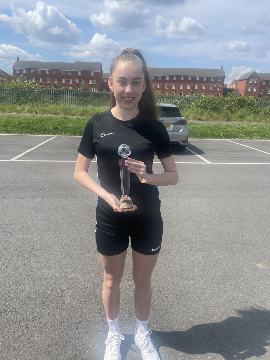 Lilly Farr players player of the year - it’s always nice to have your team mates vote for you - well done Lilly