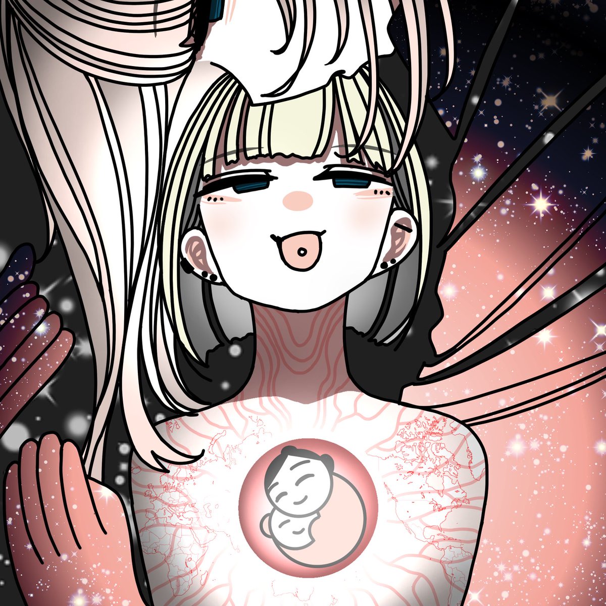 onigiriman1998's tweet photo. 「あなたは温かい銀河のような人」 https://t.co/cwTcxiUHth