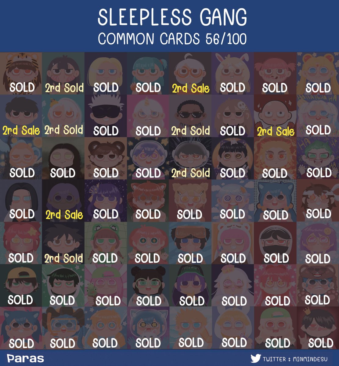 ในที่สุดก้ได้ใช้คำนี้ซักที !! หมดแผงแล้วเย้ !! 🥰
ใครรักน้องชอบน้องยังมี 2rd sale ให้จับจ้องกันนะค้าา 
🚩Paras : paras.id/collection/sle…
🚩Discord : discord.gg/ZEuzbjpFFN

#NFTCommumity #NFTdrop #PARASnft #NEARProtocol #NFTTHAILAND #NFTProject  #NFTJapan #NFTartwork #NFTshill