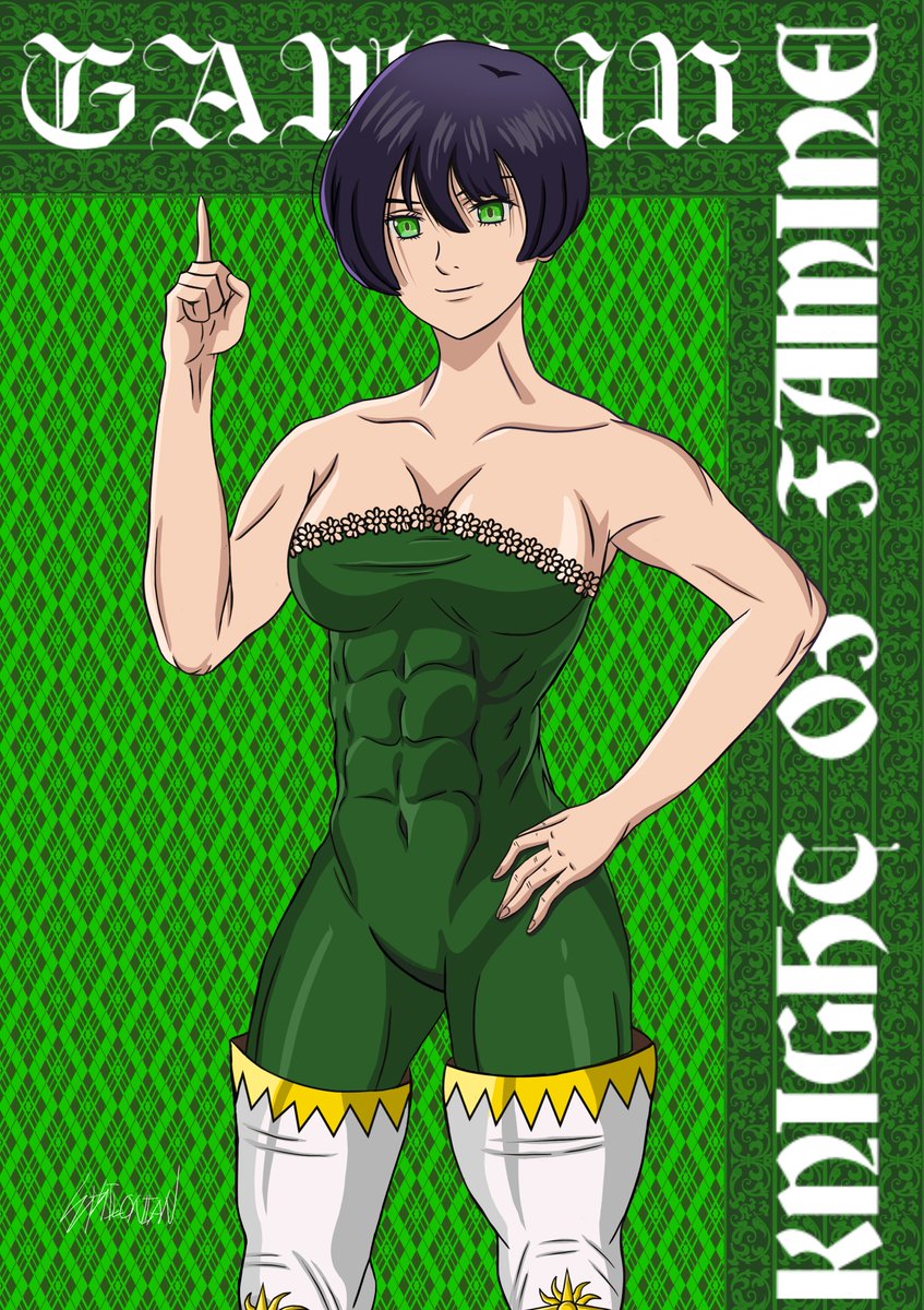 miserable_art_0's tweet photo. Gawain 
Knight of Famine???
From The Four Knights of the Apocalypse

#gawain #SevenDeadlySins #nanatsunotaizai #FourKnightsoftheApocalypse #MokushirokunoYonkishi #Fanart https://t.co/YVlVn1R9s7