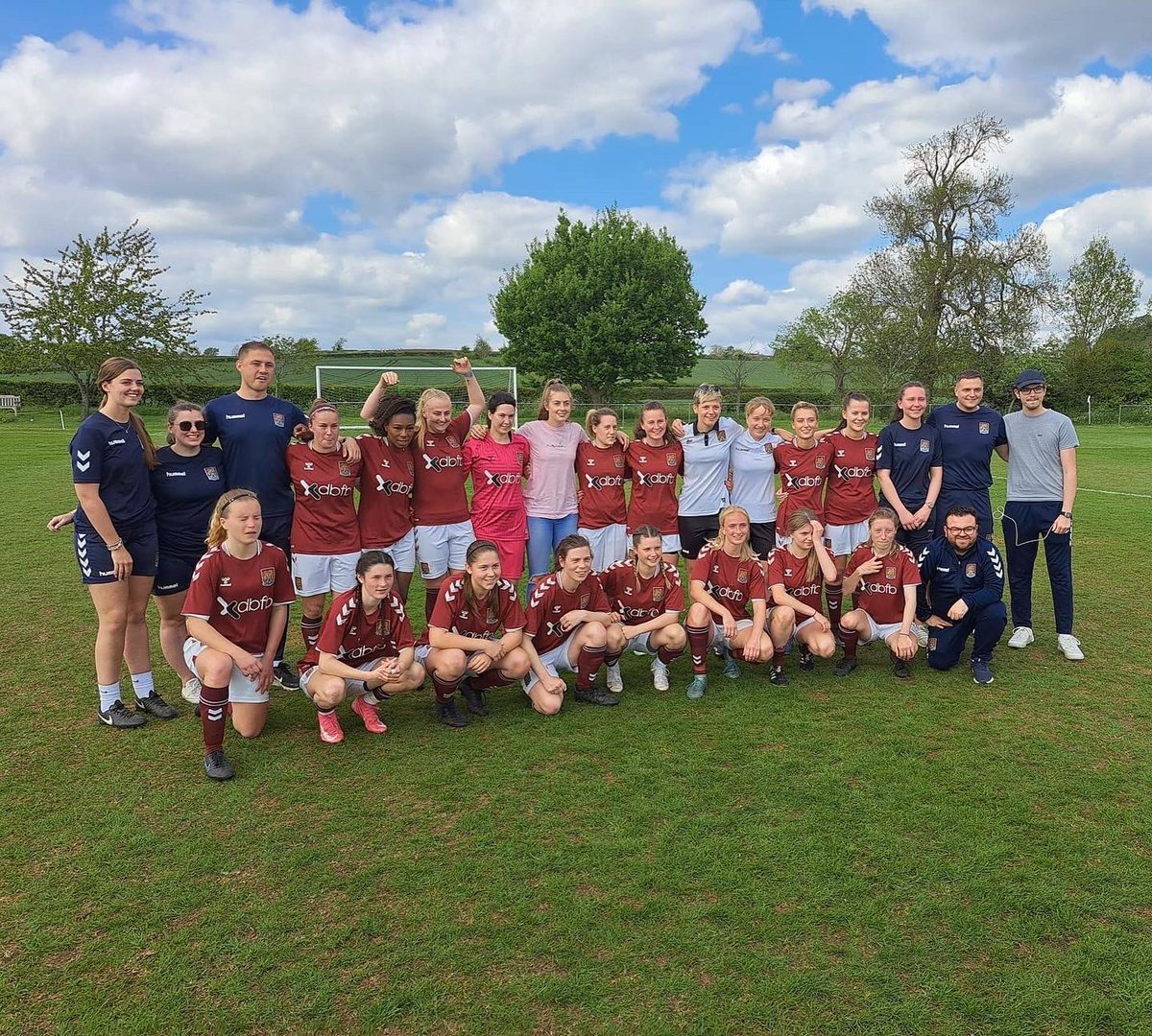 Well done 👏 to @NTFCWomen  @LouBarry_ @JoshOldfield91  & wider team. Brilliant win today & promotion to the @FAWNL 👍. Smashed it & those smiles say it all 👏 
@NorthantsFA_GTP @NorthantsFA @EnglandFootball