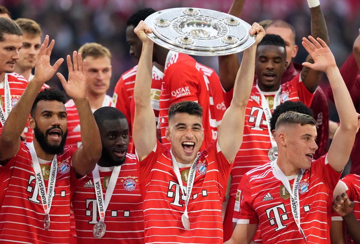 marcroca21's tweet photo. Deutscher Fußballmeister 2022 🏆🙌 https://t.co/0CgyCjwz7p
