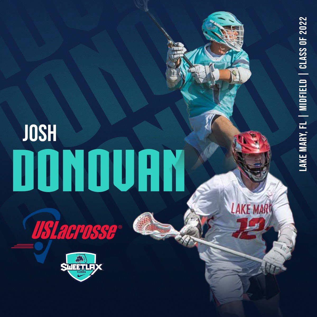 Congratulations to Josh Donovan on earning USLacrosse All American! A huge year for Josh and a very well earned recognition! So proud of this guy!