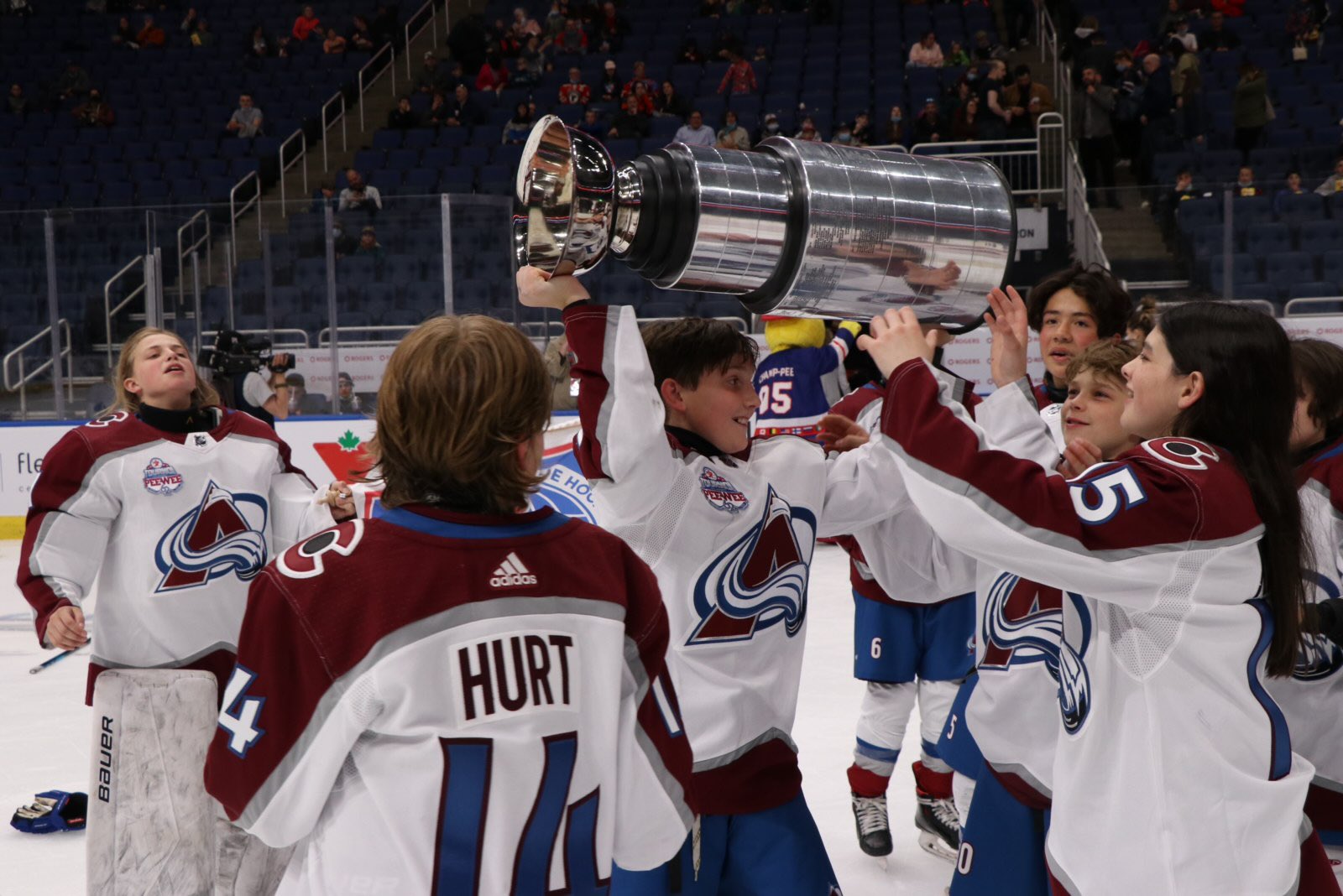 Colorado Avalanche on X: Locker room, sweet locker room. #GoAvsGo   / X