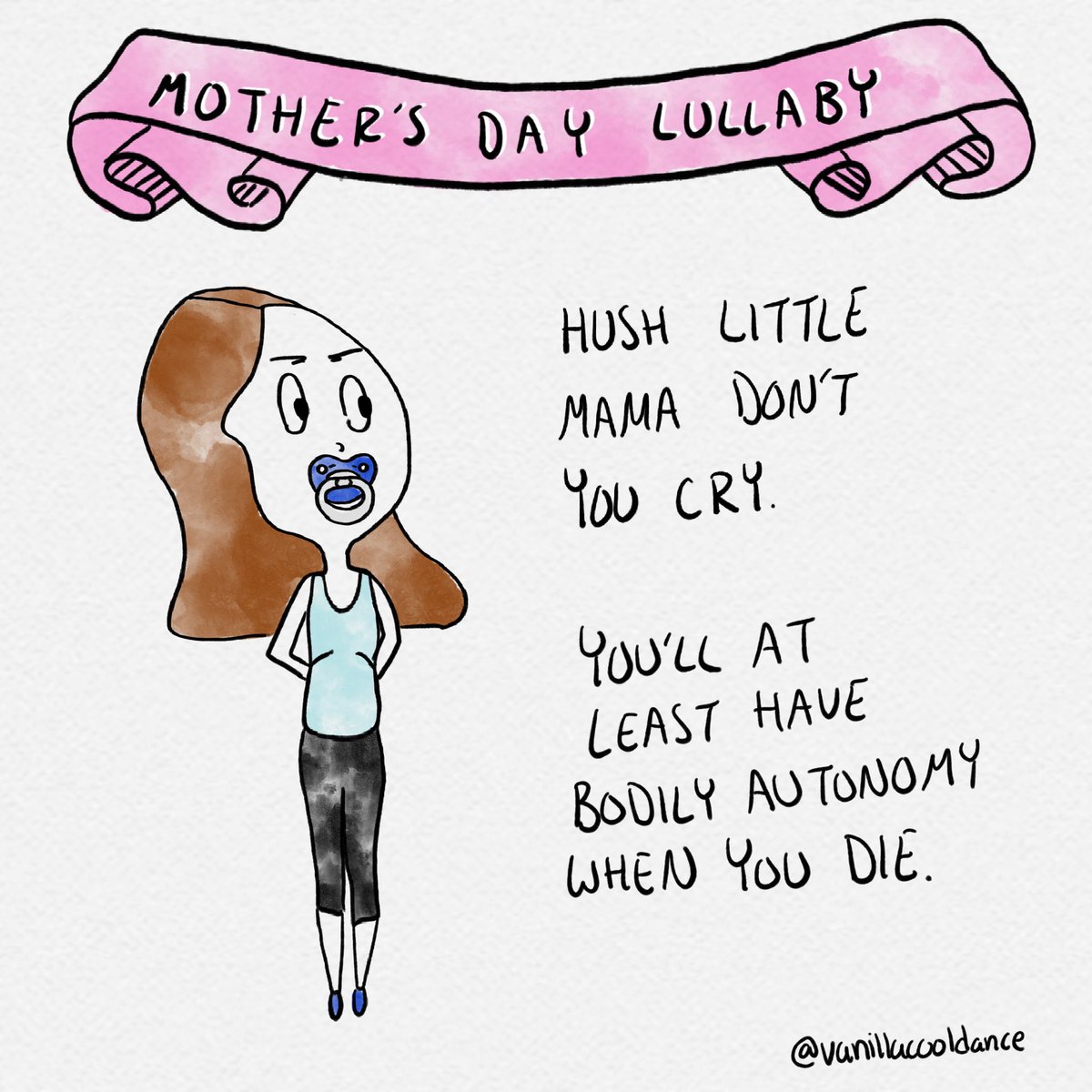 vcdcomics's tweet photo. Forced #MothersDay 

#prochoice #abortionrights #abortion #RoeVWade #RoeVsWade #RoeVWadeprotest #supportwomen #HandMaidsTale2022 #mothersday2022 #femalerights #bodilyautonomy #feministart https://t.co/PSwBGDt6c8