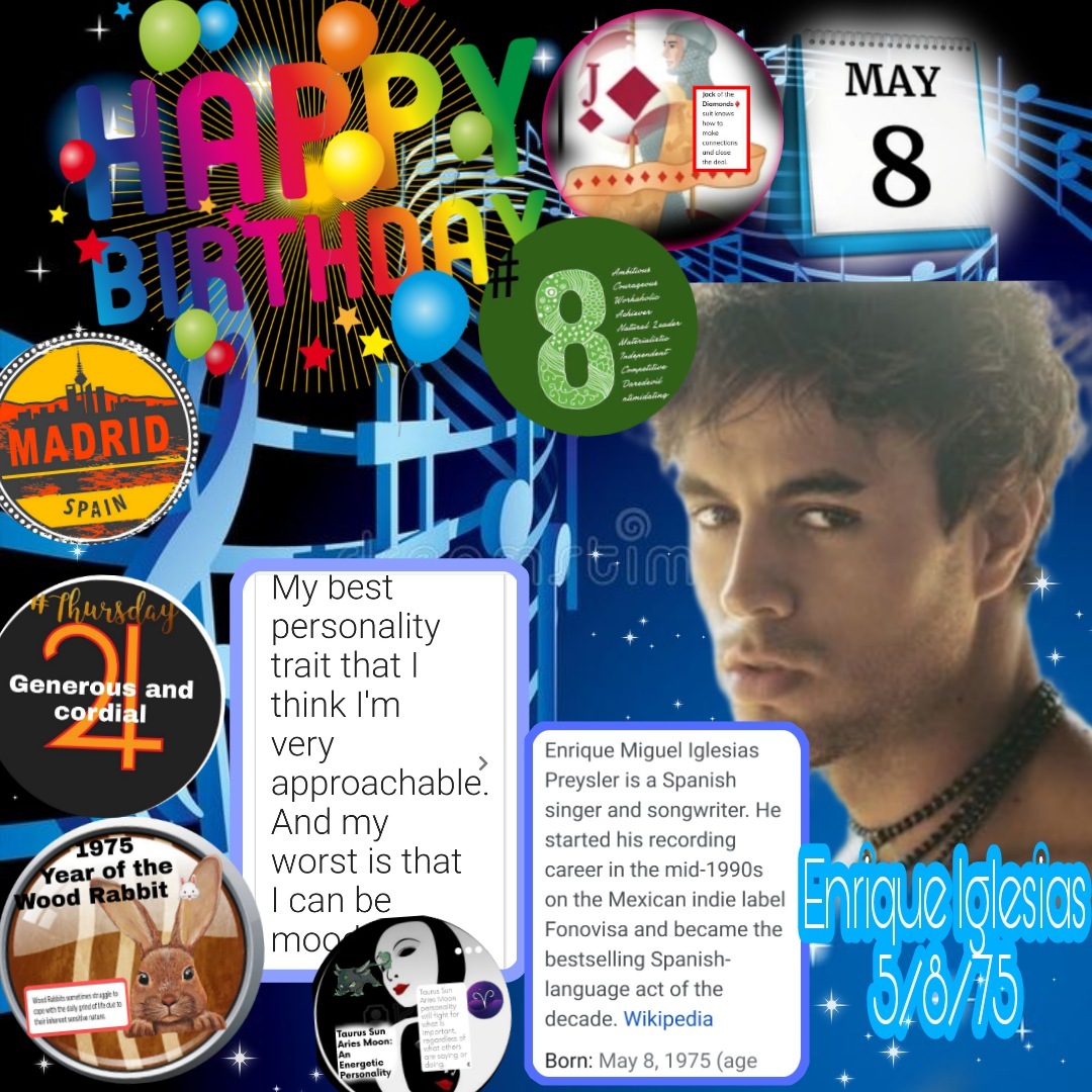 Happy birthday, Enrique Iglesias     