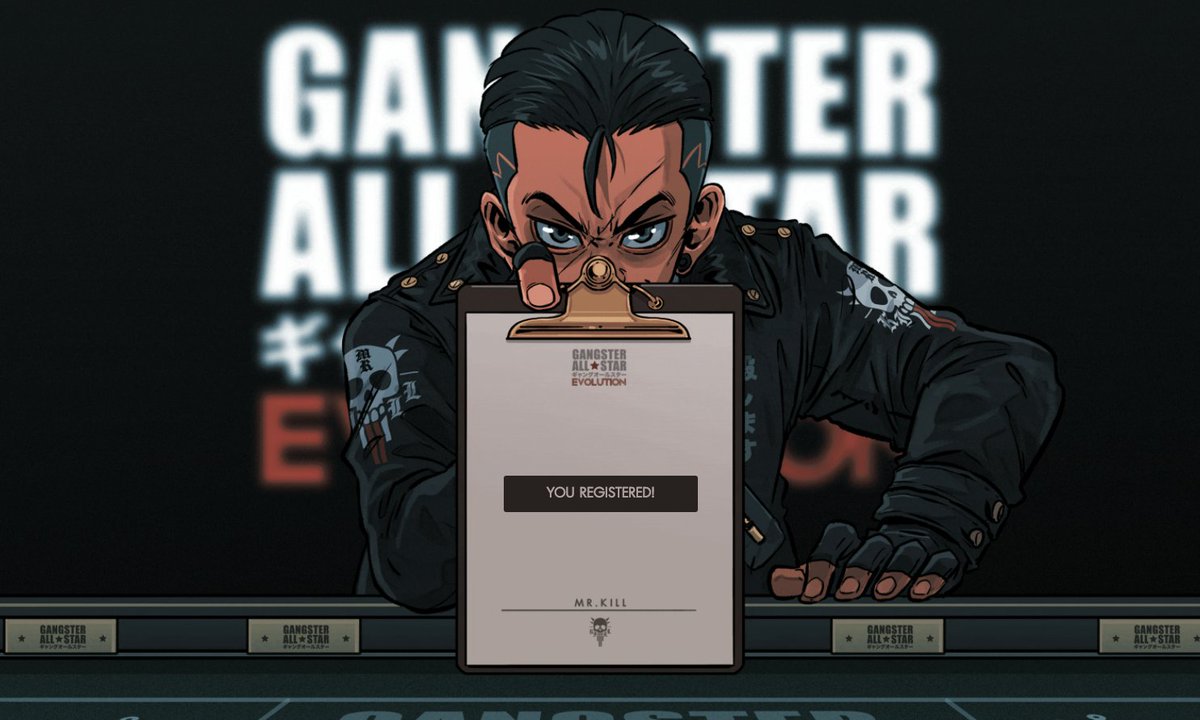 Hello, I'm going to present you a thread that I decided to make about my favorite character who is none other than Mister Kill. He's the one who has made me feel the most at home in the world of <a href="/gangsterallstar/">GANGSTER ALL ★ STAR ギャングオールスター</a> 
#GAS #GASisWATCHING #GasFamily #GANGSTERS
1/7