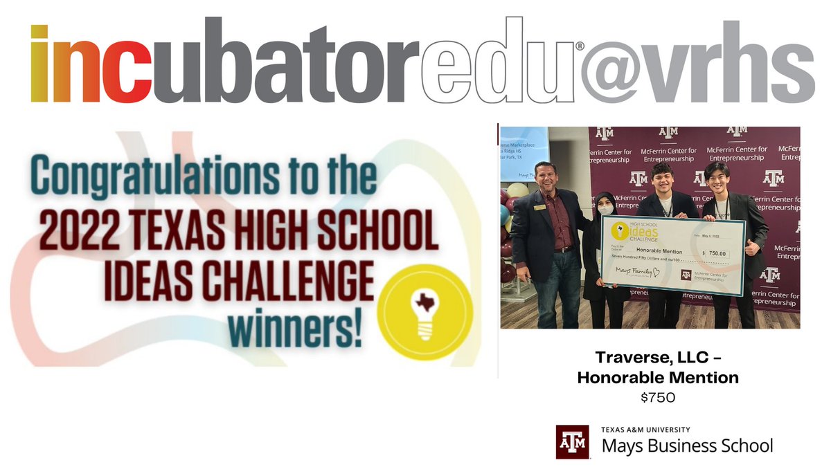 Incubator_Vistaridge tweet media