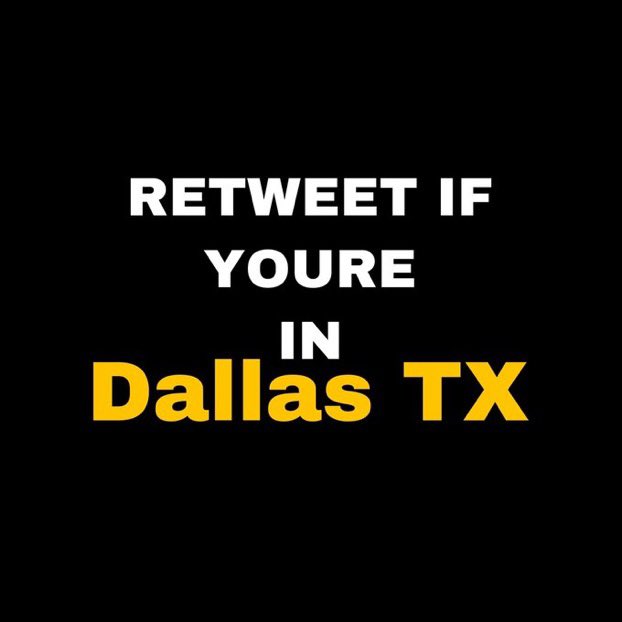 Lowkey broz in Dallas retweet