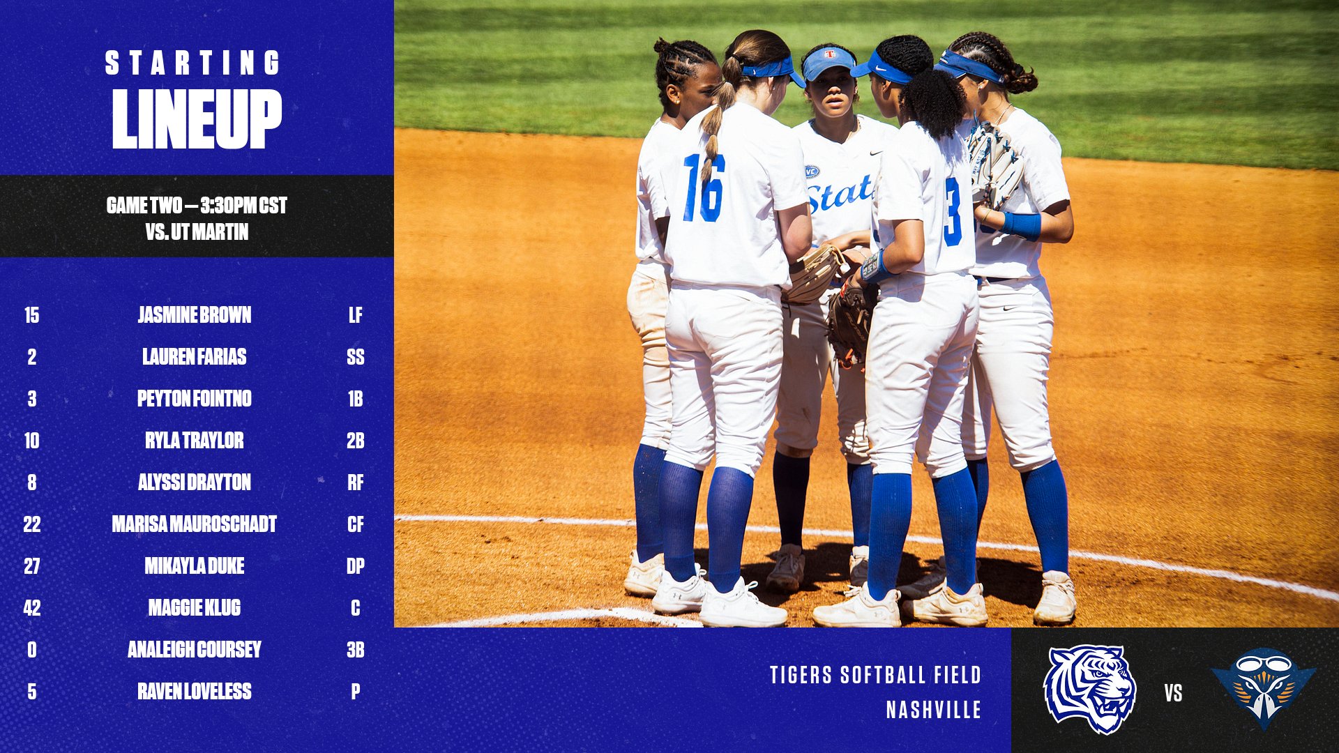 TSU Softball (TNStateSoftball) / Twitter