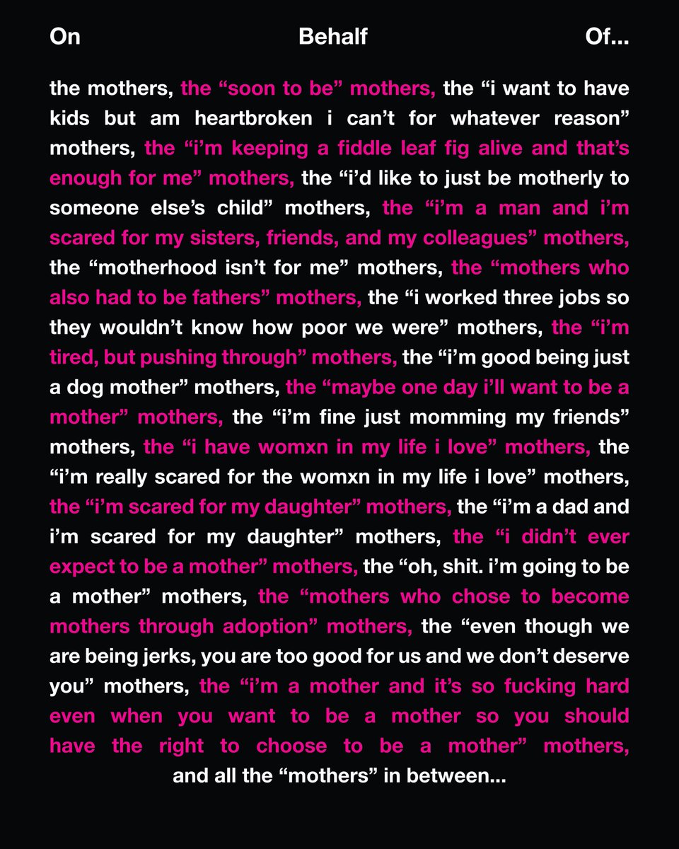 ripcityreba's tweet image. This year, @wiedenkennedy is celebrating Mother’s Day by donating to @PPFA . We hope those who want to be mothers can be today, and that those who don’t have the freedom to choose.