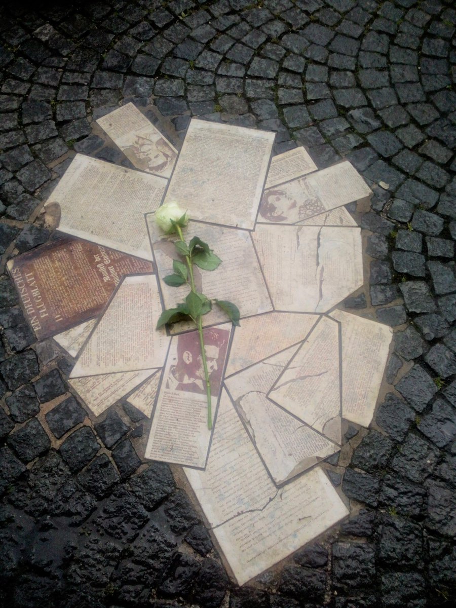 _SilkeHahn's tweet photo. "#Freiheit der Rede, Freiheit des Bekenntnisses,
Schutz des einzelnen Bürgers vor der Willkür verbrecherischer Gewaltstaaten, das sind die Grundlagen des neuen Europa."
5. Flugblatt der #WeissenRose, Januar 1943
#DenkStätte #WhiteRose
https://t.co/KEXGHdLUt7 https://t.co/5YS9Zx0Fir