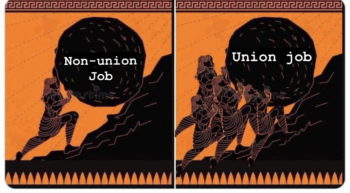 strikewave's tweet photo. The union difference 😉 https://t.co/Lg0r3djryW