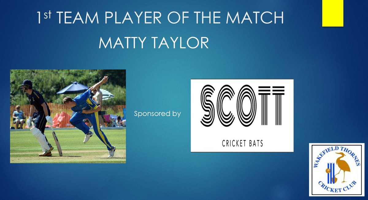 ThornesCC's tweet photo. Saturday player of the matches. Match report https://t.co/q6aAIdMVMv. Scorecard https://t.co/J7NVkAY9kJ https://t.co/sktqErk8qu