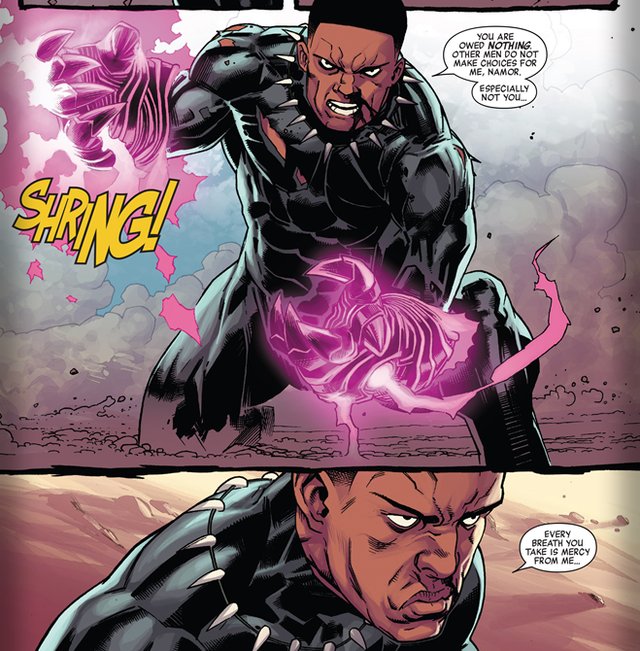 1. Fucking vibranium constructs are dope as hell

2. Still the hardest Black Panther lime, I'm glad they used it in the movie 