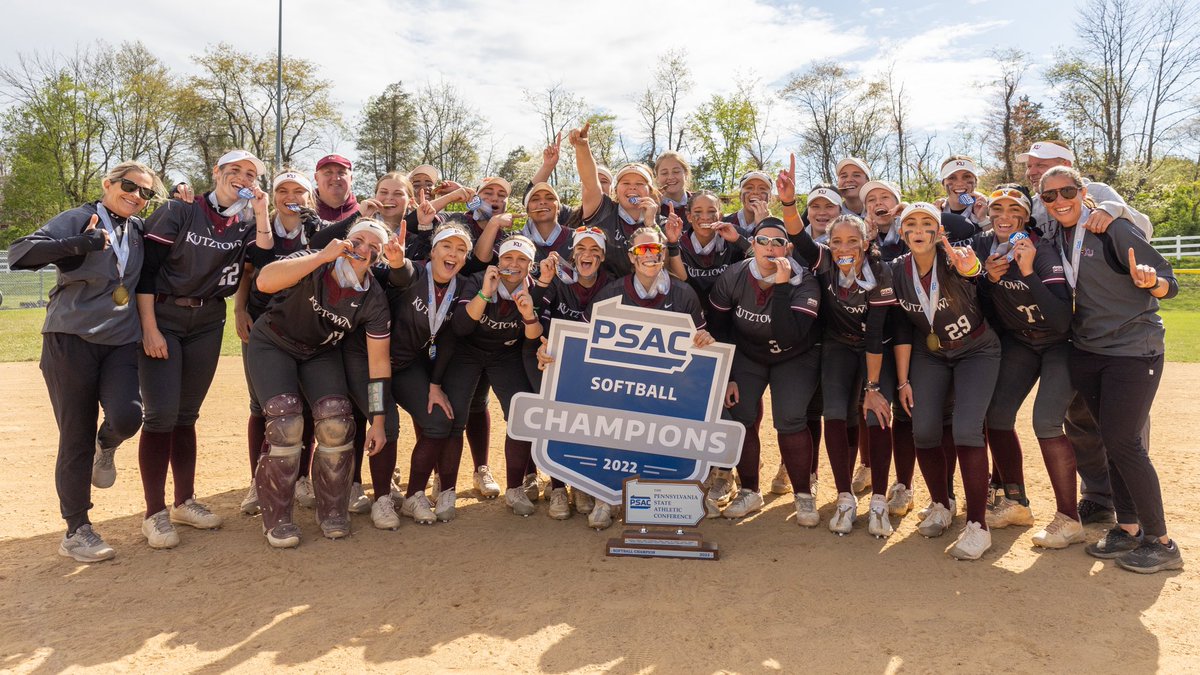 KUGoldenBears's tweet photo. SB | Here are your 2022 @PSACsports champion @KUBearsSoftball team! #HereYouRoar https://t.co/YtSNbRdAcM