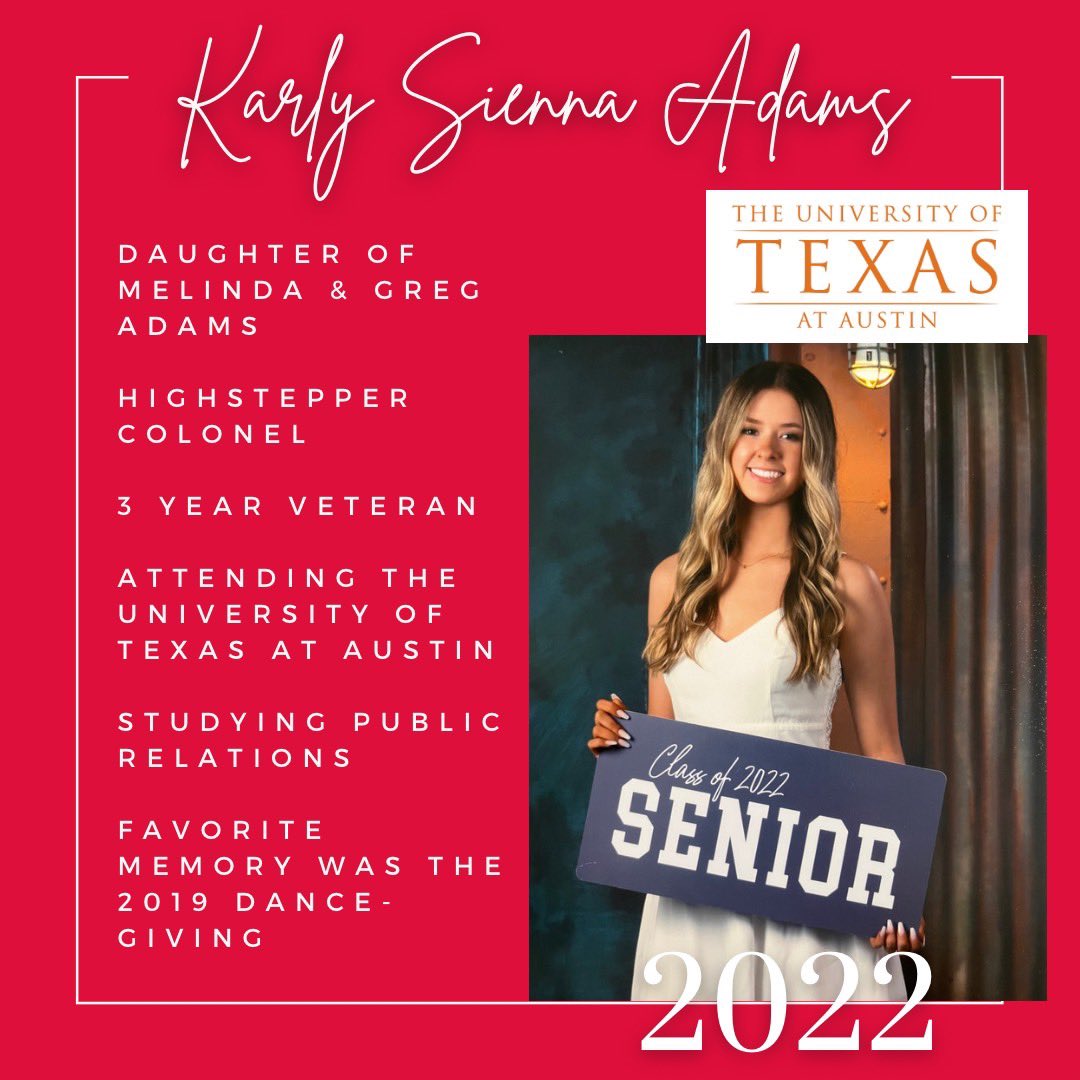 THSHighsteppers's tweet photo. It is Senior Spotlight time!! I am so proud to start the week featuring our Amazing Colonel and Lt. Colonel. 🤍🧡🤍❤️@NISDComArts @THS_Peppers @NISDTaft https://t.co/qK8yUAcA85