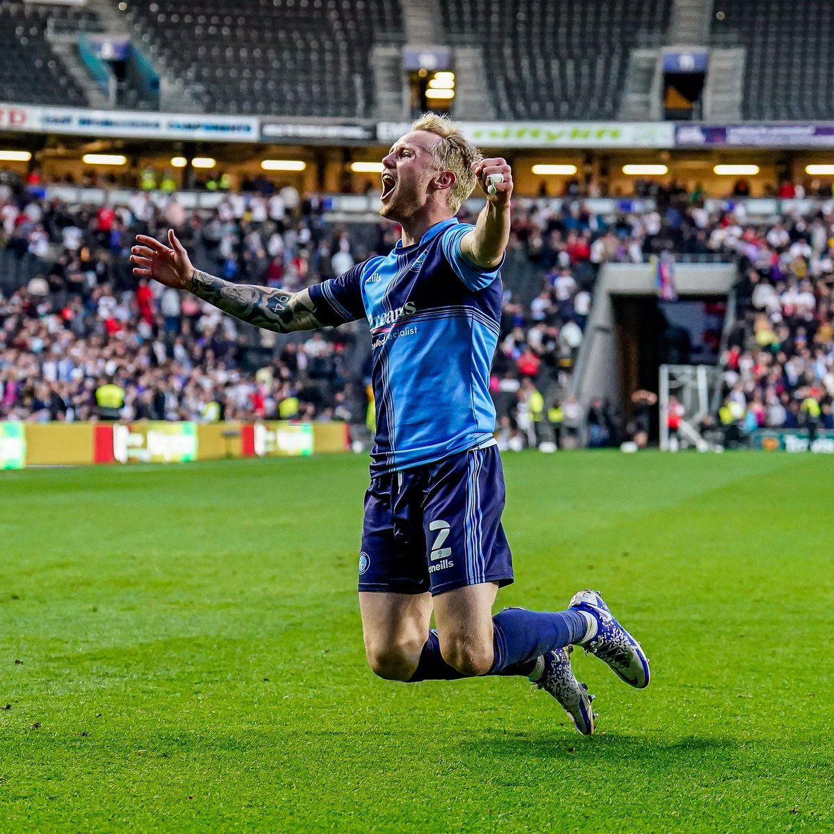 wwfcofficial's tweet photo. #Chairboys fans yet to purchase their tickets for the League 1 play-off final must do so before 11.59pm on Thursday 19th May.

So far we've sold 22,000 tickets for the match at Wembley.