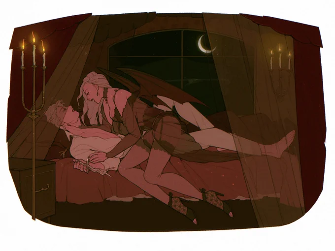 Commission for @hiimtae 🌌🧛‍♀️⚔️ 