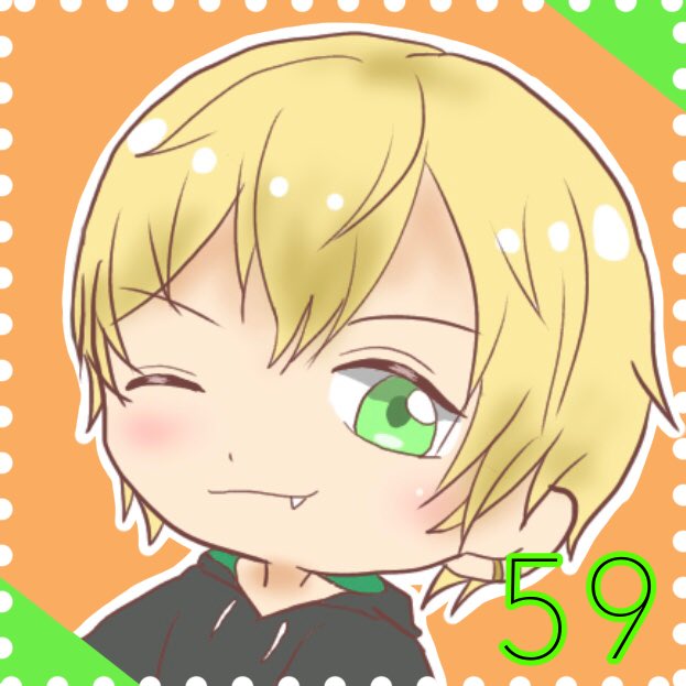 miki_arai0706's tweet photo. お誕生日おめでとう🎉
祝えることの幸せ😌🥦
これからもよろしくね！！
(切手風FA)
 #YuichiBD
#SY家 https://t.co/9gVEF40QHO