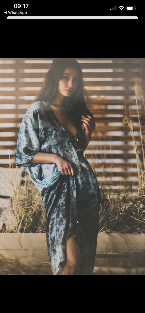 Gorgeously effortless summer look - Daisy Satin Kaftan Dress #luxuryforeverydaylife