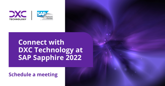 kevinablock's tweet photo. We have 35 years of experience running the most critical and complex SAP systems in the world. Book an in-person meeting with a DXC Technology expert at SAP Sapphire 2022. https://t.co/VQ3iSa0oLz https://t.co/RNgiW7I4wa