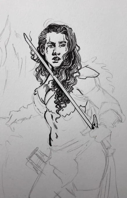 Red Sonja wip 