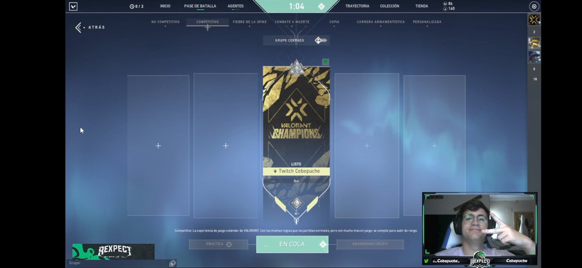 _Cebepuche_'s tweet photo. Mañana tengo examen pero hay que aprovechar para hacer directo estrenando cositas de @Rexpectesports 
https://t.co/PGXXeLIF3J https://t.co/88PVGHzvjq