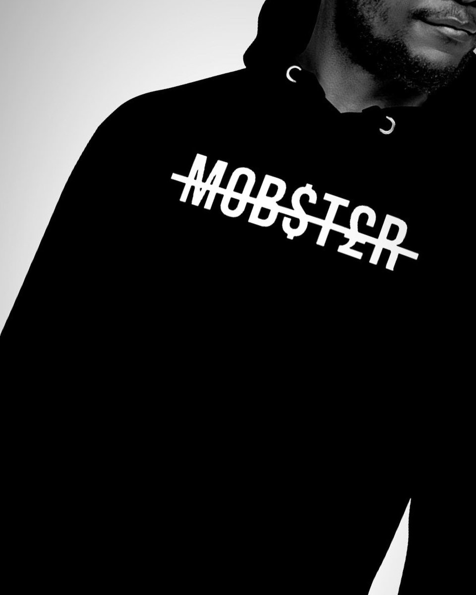 mobsterldn's tweet photo. MOB$T£R ORIGINAL BLACK HOODIES. 

‘Welcome To The M.O.B.’ https://t.co/E0GYAan33l