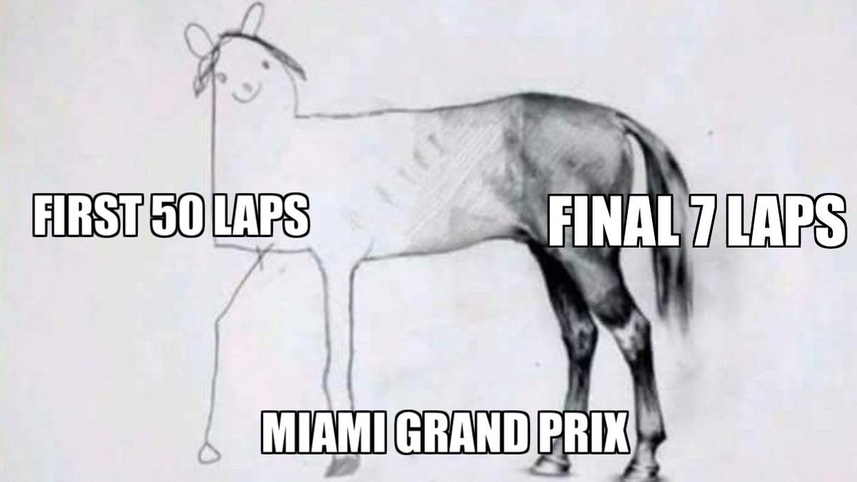 DivChandel's tweet photo. What the Miami grand prix was #Formula1 #MiamiGP https://t.co/rzW3FEAqtv