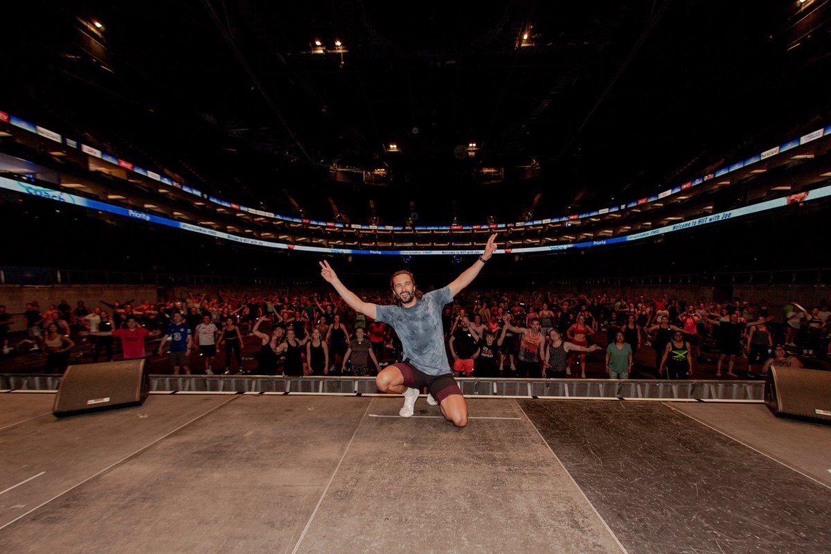 thebodycoach's tweet photo. What a day 💙 @O2
#PriorityJoeWicks https://t.co/oG0eFirFrh