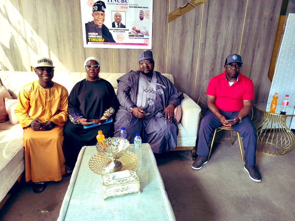 HonAminuSuleim's tweet image. As i continue my journey of spreading the good news of @Official_ABAT to every nooks and corner of the world.
With Iyaloja General, Mrs Folasade Tinubu Ọjọ́ the eldest daughter of the Incoming President of Nigeria did hosts the T.S.O (Diaspora) in Dubai this afternoon. - HAS