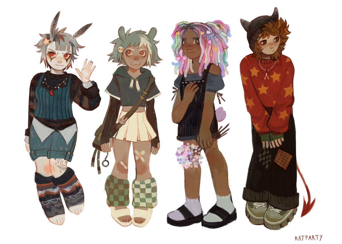 ratparty_'s tweet photo. some little designs <3 https://t.co/RKwYVUo48g