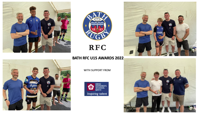 Bath RFC U15s followed their recent touring achievements & excellent return from an awful covid hiatus with an amazing awards day at Lambridge. Thank you to all players, parents and coaches for a brilliant season. Thanks also @KESBath for the support.See you next term! 🏉