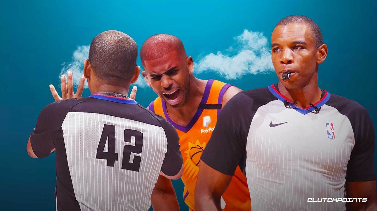Twitter wonders whether Chris Paul's history with Scott Foster