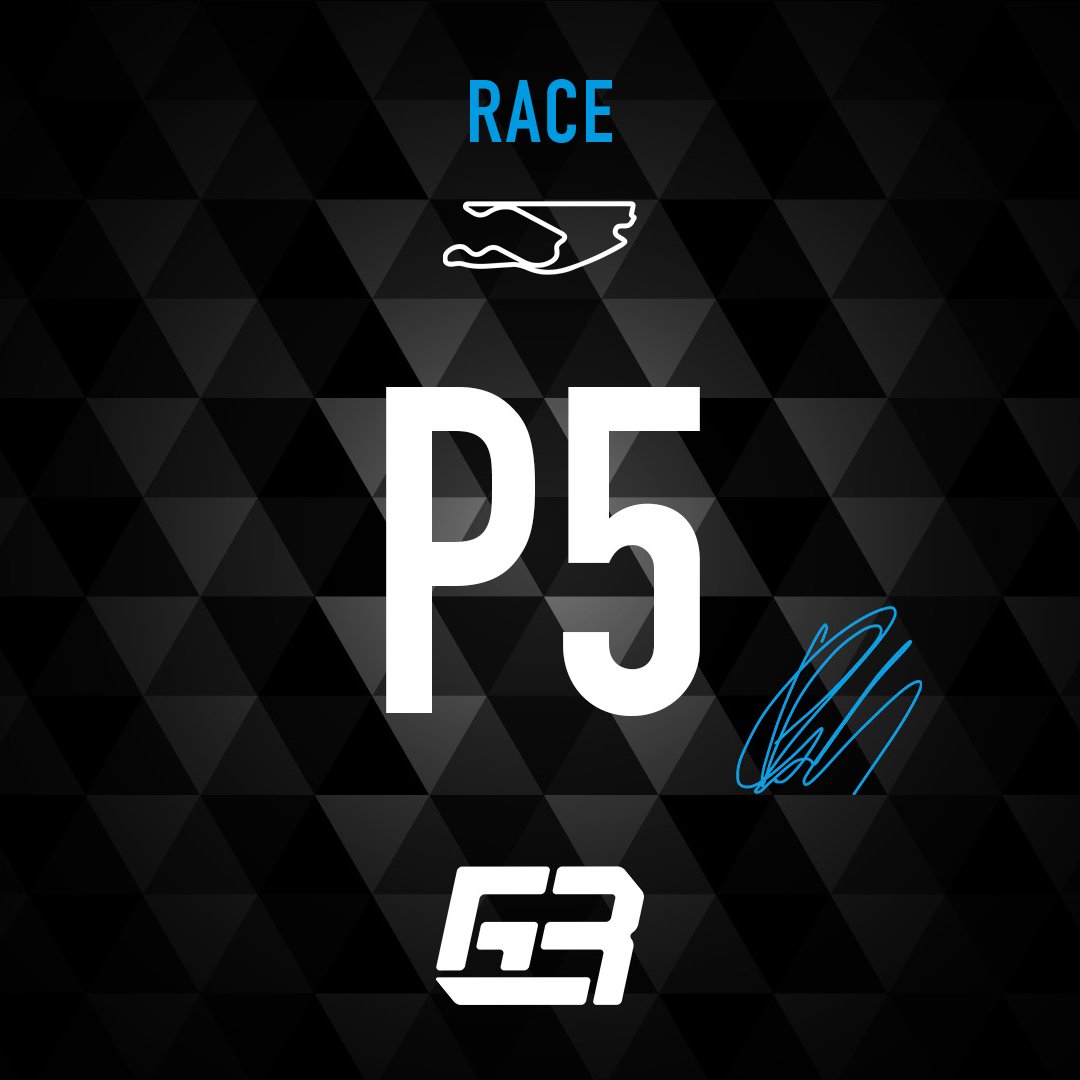 OfficialGR63's tweet photo. Incredible recovery from GR to take another top 5 finish. 💪
What a drive! 👏 #GR63 #MiamiGP https://t.co/tNSXbaeNNm