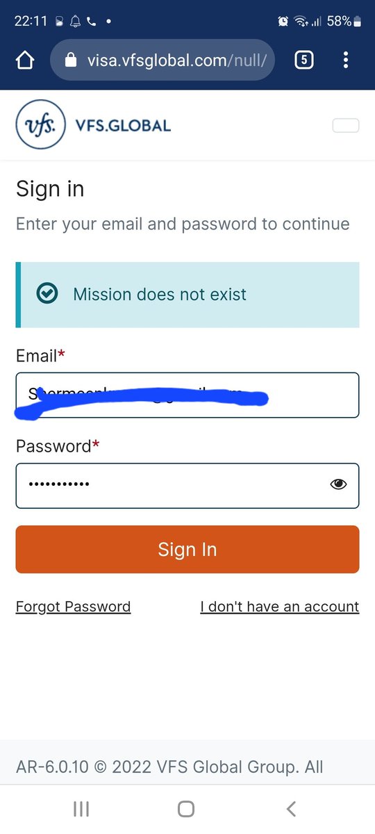 YogiMayee's tweet photo. @vfsglobalcare please help, haven't been able to log in for 3 days and now it says mission does not exist @VFSGlobal https://t.co/UuypHmtnv4