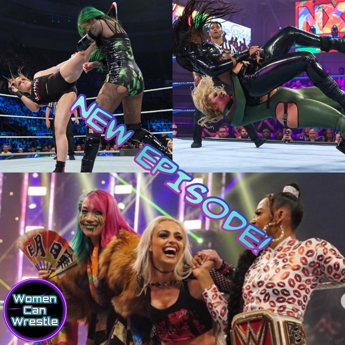 WOMEN CAN WRESTLE tweet media