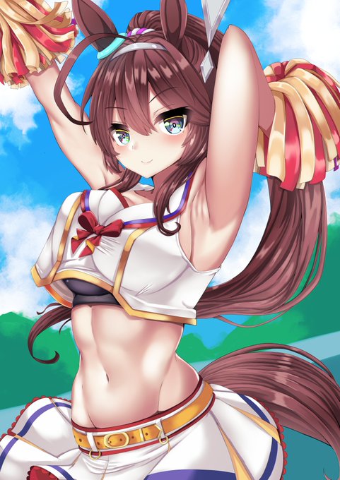 チアミホノブルボン
描くか悩んでたけど、自分に需要があったので描きました。
#ウマ娘プリティダービー 
#ウマ娘 