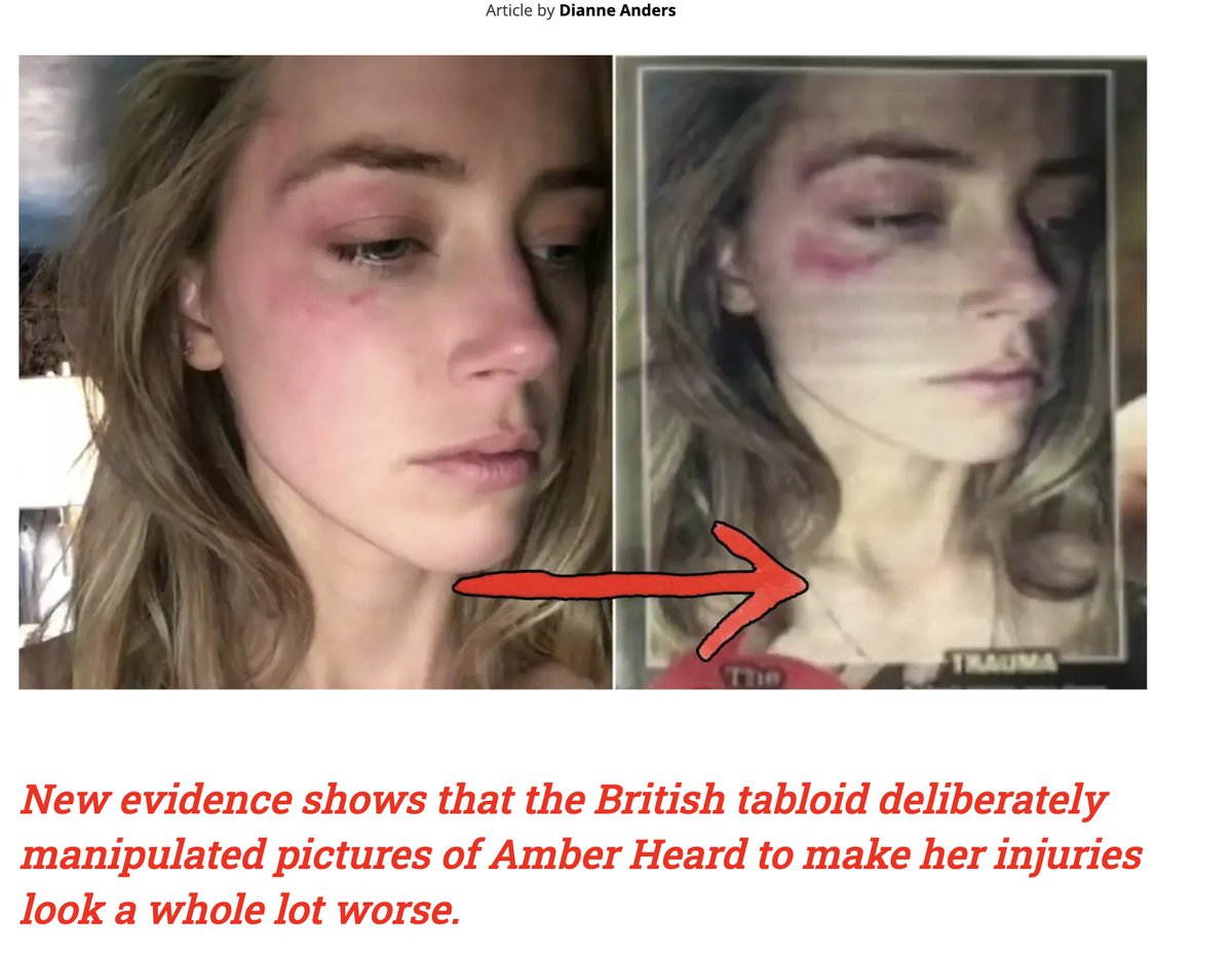 SykesAndreea's tweet photo. This is how Amber Heard and her PR machine are manipulating the public. Don't get fooled, research, look for the real evidence. 
#AmberHeardlsALiar #AmberHeardIsAPsycopath #JusticeForJohnnyDepp #JusticeForJohnny https://t.co/LMsAWybhvS