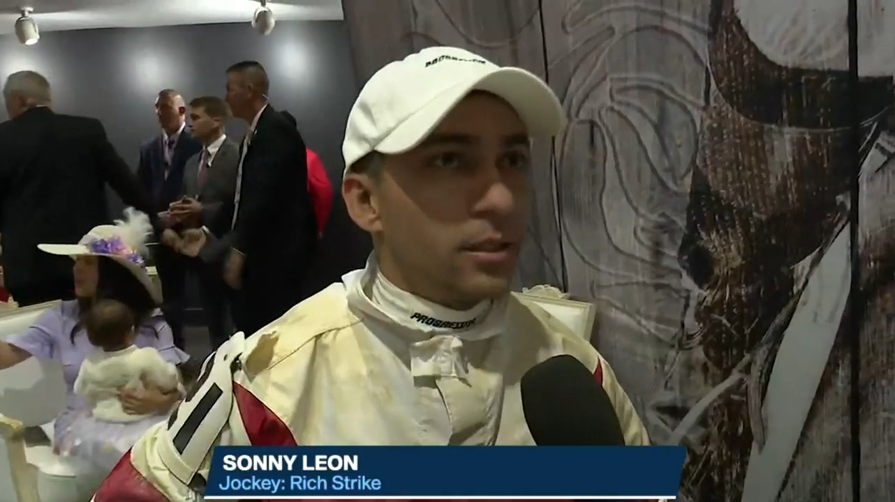 TVG on Twitter "Kentucky Derby winning jockey SONNYLEON1 takes us