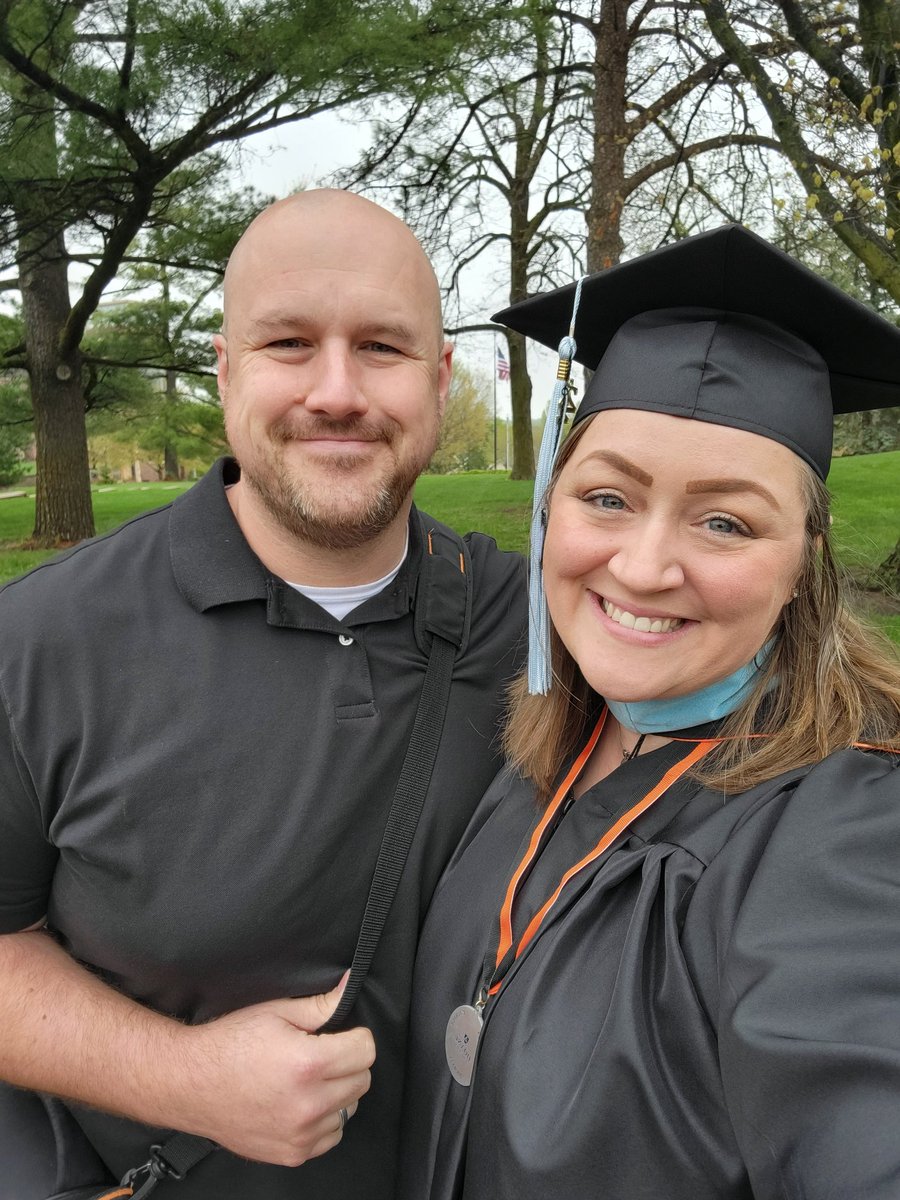 jenschomer's tweet photo. It's a beautiful day to graduate!!! #secondmastersdegree #cadre43 #TrustTheProcess #yesand https://t.co/PCrqPKYLcc