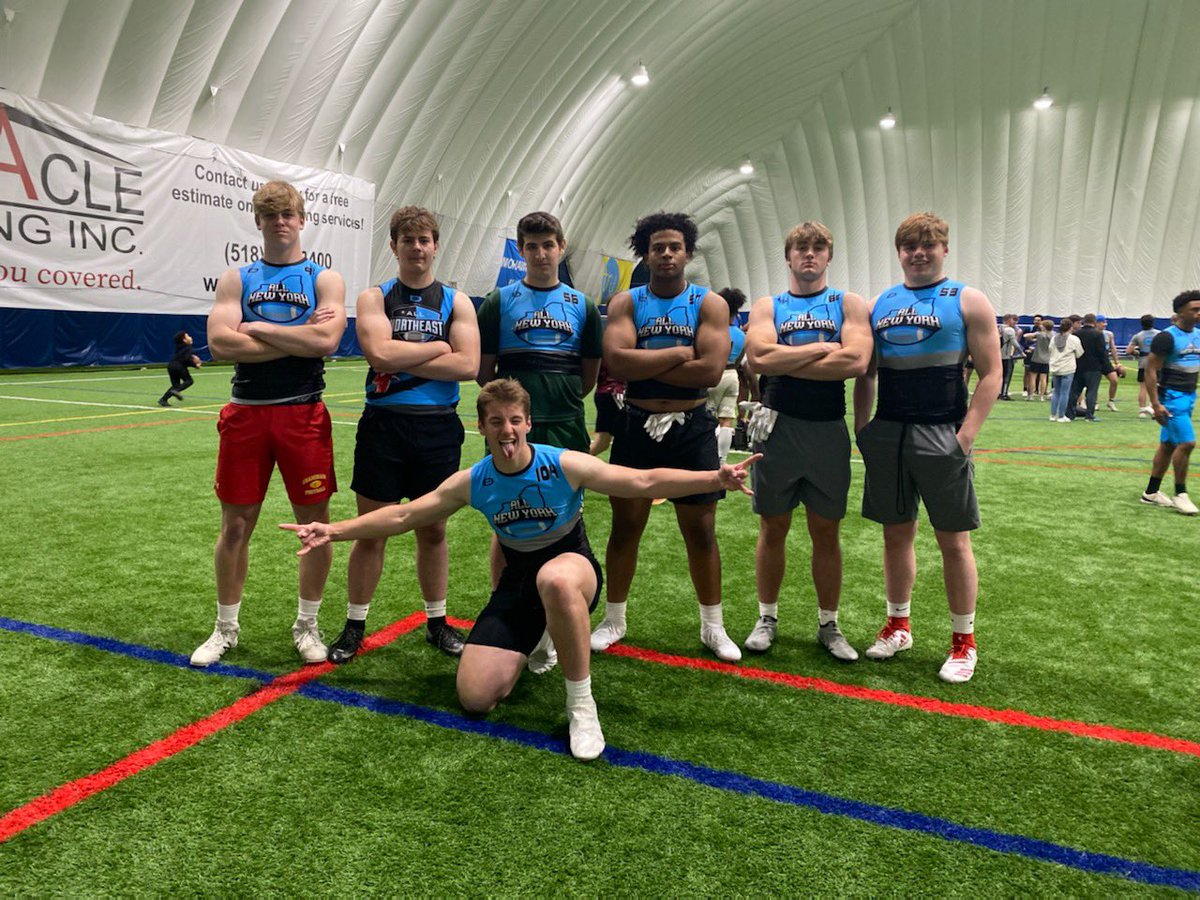 Had a ton of fun at the All-NY showcase yesterday with this great group of linebackers. Thanks for giving me the opportunity to compete <a href="/prospectnys/">Prospect NYS</a>.