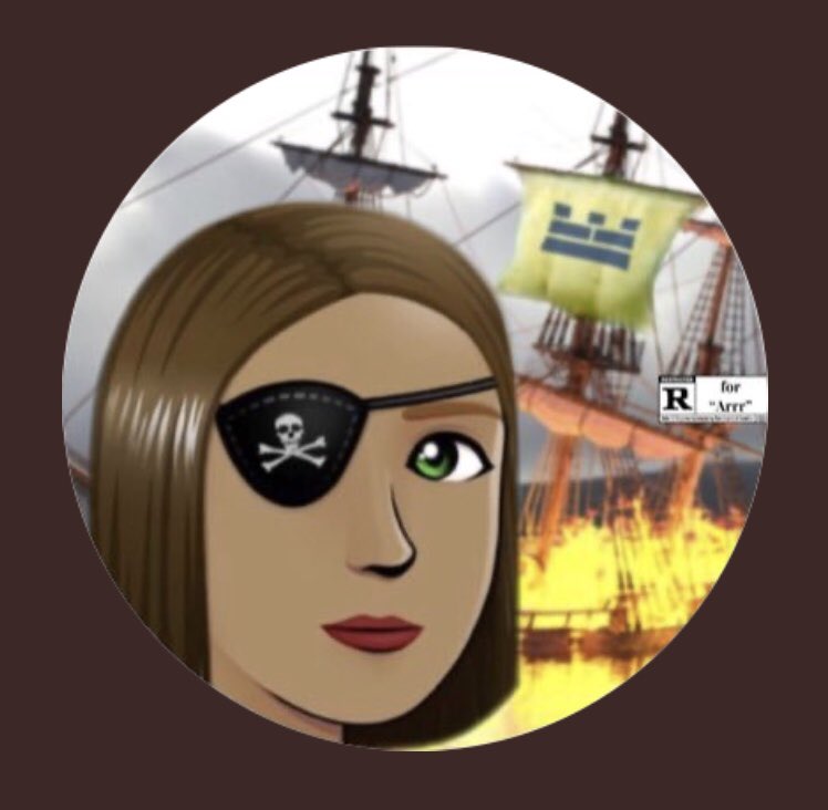 MsKerriishere's tweet photo. @0xferg My #hdpunk is enjoying being a pirate right now #GME π΄ββ οΈπ΄ββ οΈπ΄ββ οΈ https://t.co/IBcRD78kBP