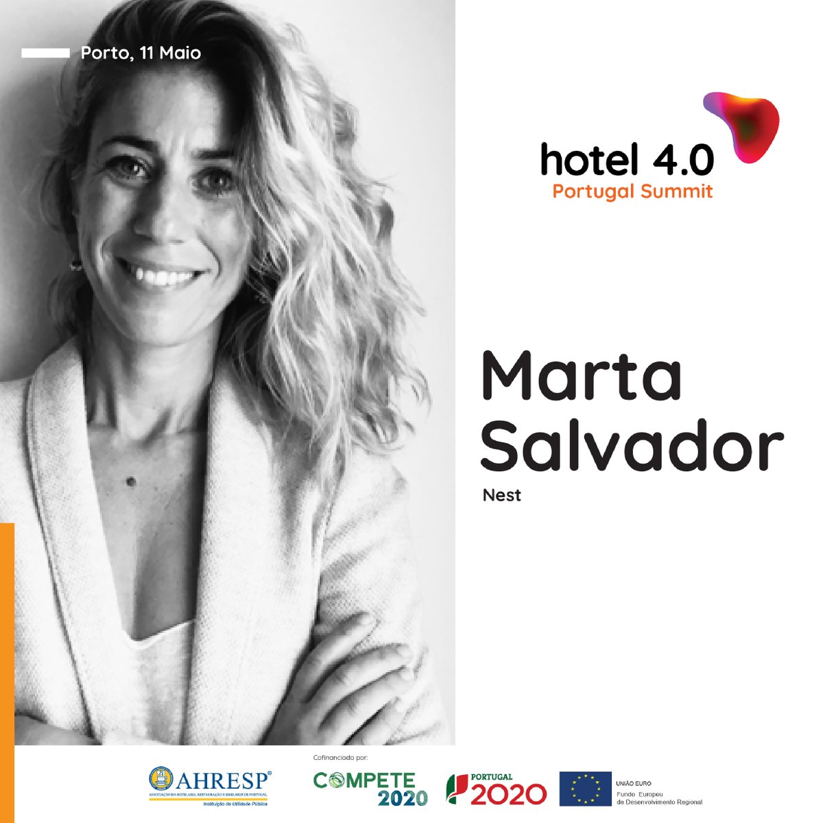 hotel4zero's tweet photo. 🌍A sessão "INOVAR PARA A SUSTENTABILIDADE NA HOTELARIA – O TRIPLE P" conta com Marta Salvador, coordenadora de inovação no NEST Portugal, Centro de Inovação do Turismo em Portugal.

@hotel4zero Portugal Summit, 🗓️ 11 mai, Porto
Últimos lugares👉https://t.co/4cSCN0WQFT https://t.co/WPKdY1D6sX