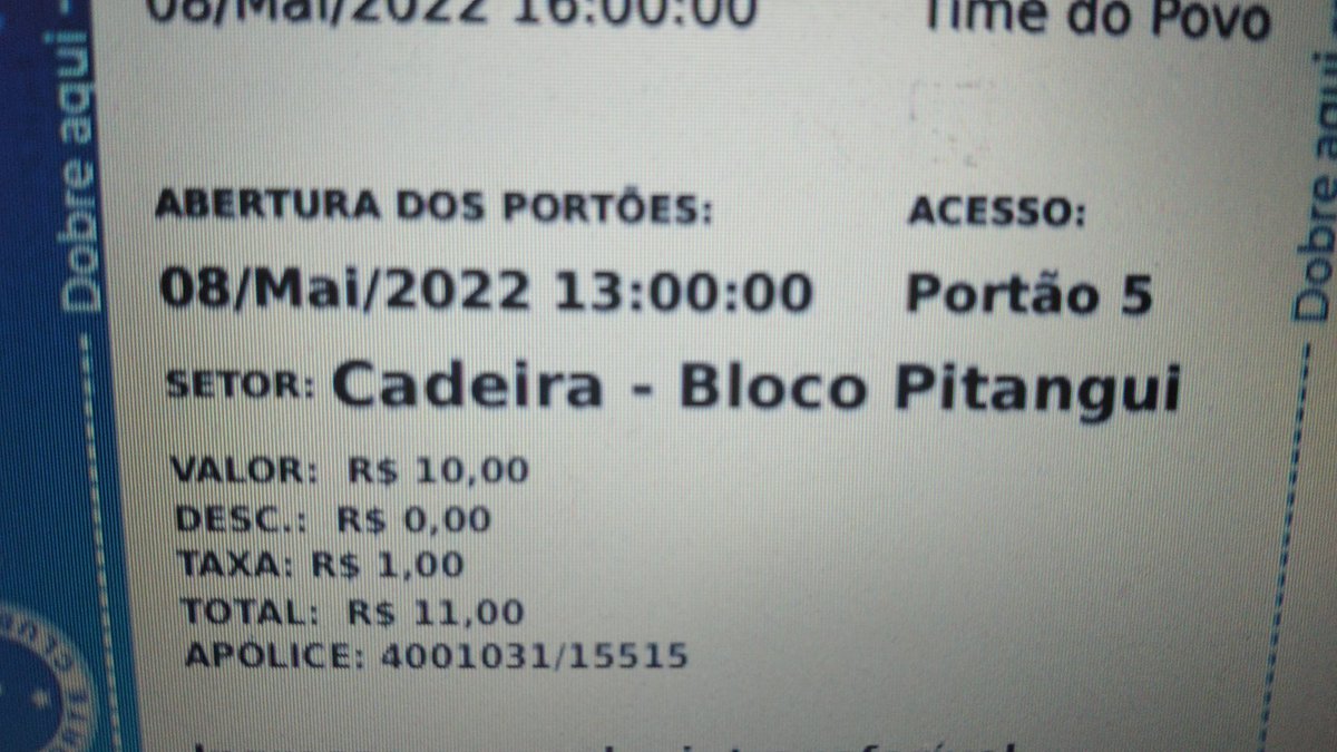 danielossilva's tweet photo. @paulinmilitao @LeoAlves001 @bilheteriacec https://t.co/yyN1fPhOfA