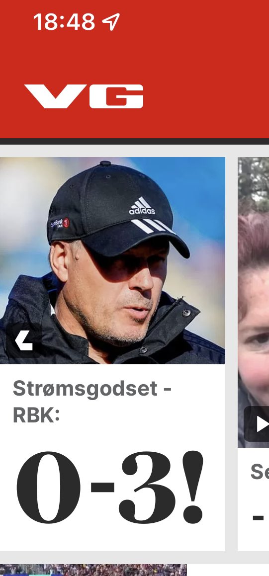 borsumjensen's tweet photo. Desken til @vgsporten tror visst @RBKfotball leder med tre mål mot @godset i pausen nå. https://t.co/GDC5GOrkWb