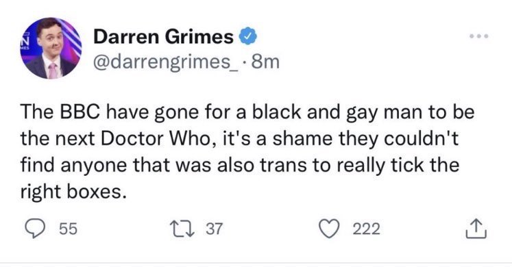 Darren grimes tweeted then deleted this