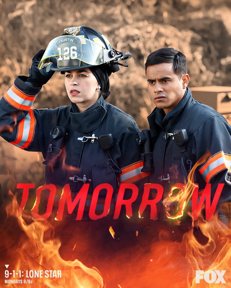 911LoneStar's tweet photo. RT to RSVP to our live-tweet party. 💌 

We've got an all-new episode of #911LoneStar comin' your way TOMORROW at 9/8c on @FOXTV. https://t.co/pNhQUAx7yD